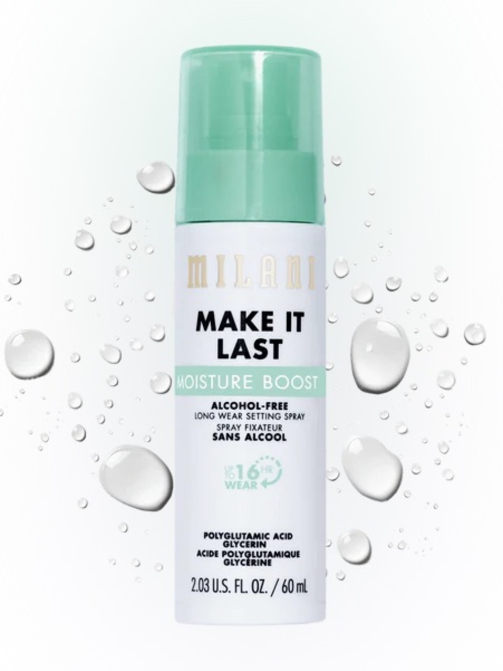Milani MAKE IT LAST MOISTURE BOOST ALCOHOL-FREE SETTING SPRAY brand new